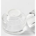 20g 30g 50g Round Clear Color Glass  Cream Jar Opener With Cream Storage